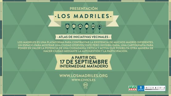 Cartel de la presentación de Los Madriles